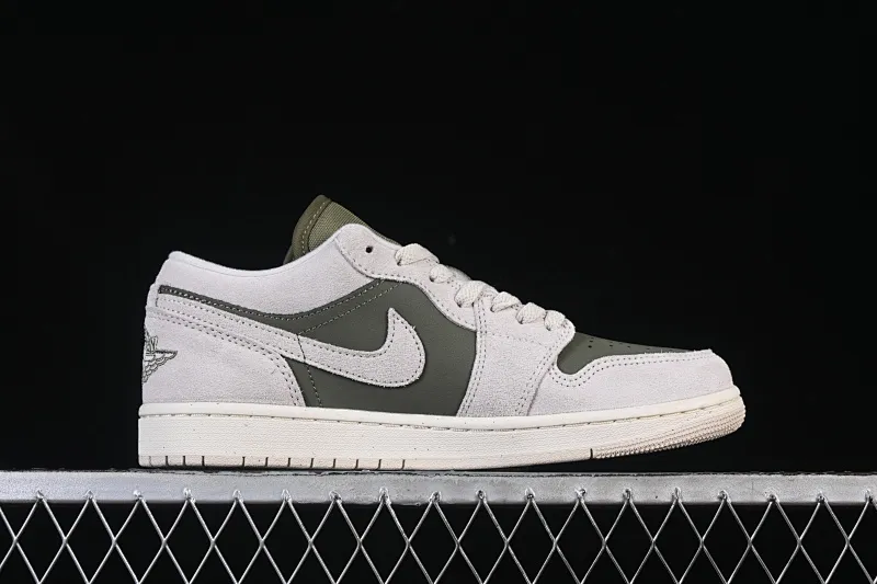 All categories Air Jordan Jordan series basketball shoes Air Jordan 1 Low G version pure original Air Jordan 1 Low AJ1 Joe 1 meter green low-top cultural casual sneakers HV4089-201